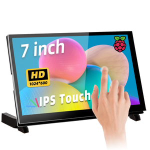 XLW personalizado 7 pulgadas Raspberry <span class=keywords><strong>Pi</strong></span> LCD pantalla táctil 1024*600 TFT LCD Módulo de pantalla - Product Image 1