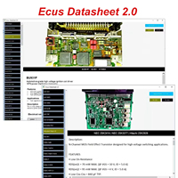 Conexión de Pinout de ECU 4 en 1 para Principiantes en Diagnóstico Automotriz: Hoja de Datos de ECU 2.0 + Módulos de Reparación de ECU + Archivo PDF de Pinouts de ECU