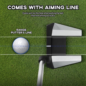 Putter de Golf Passen Más Vendido, con Eje de Acero Inoxidable CNC, Diseño de Figura Humana, Negro/Verde Césped, para Hombres y Mujeres - Product Image 6