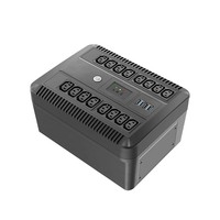 HT450 450VA 240W onduleur de secours UPS pour ordinateurs de bureau prises multiples remplacement facile de la batterie 120V/220V Protection de l'alimentation