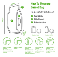 Sac en plastique transparent à soufflet latéral de grande capacité imprimé sur mesure, 500 g, emballage de macaronis, sac à pâtes spaghetti