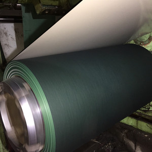 Negro gris <span class=keywords><strong>Matt</strong></span> PPGI bobinas de hierro para el mercado de Canadá - Product Image 6