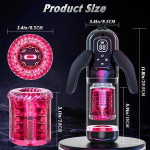 Masturbateur Automatique Rotatif et Vibrant pour Hommes avec Support Téléphone – Jouet Adulte pour Masturbation Masculine - Product Image 6
