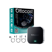 Boîte AI Ottocast CarPlay sans fil Android 13 4+64 Go Mémoire extensible Bluetooth Adaptation universelle pour voiture