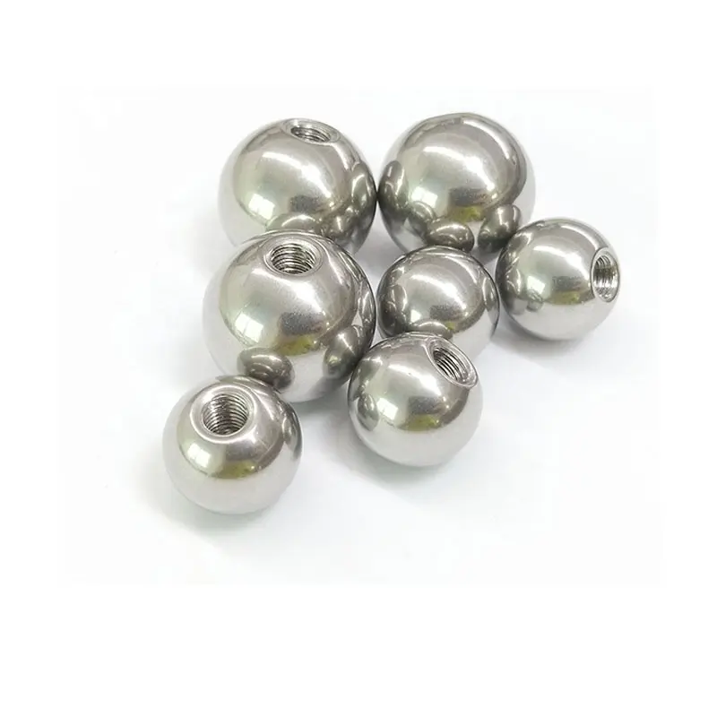 Hot Sale Customized Stainless Steel Solid Bearing Ball With Thread