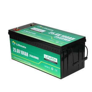 Lithmateカスタマイズ24V100Ah200Ah太陽エネルギー貯蔵リチウムイオン電池充電式LiFePO4リチウムイオン電池 - Product Image 3
