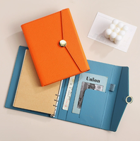 Carnet en cuir PU de luxe au design élégant pour usage professionnel, personnel et éducatif