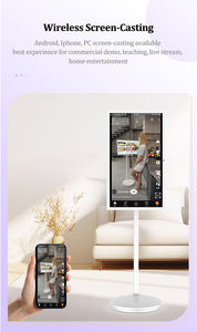 Nuovo 27 pollici telecomando Incell HD Touch Cast macchina per Facebook Youtube Smart <span class=keywords><strong>TV</strong></span> portatile <span class=keywords><strong>TV</strong></span> per il divertimento della famiglia - Product Image 5