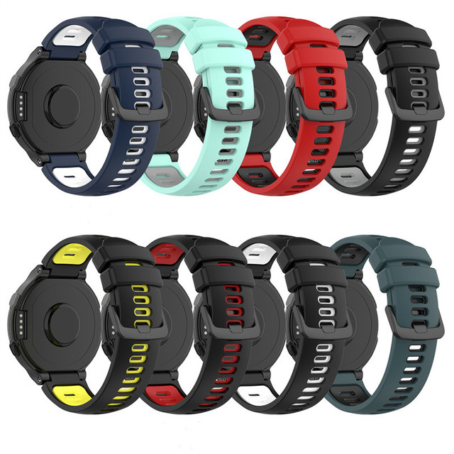 Silicone Smartwatch Wristband for Garmin Forerunner 735XT 735 220 230 235 620 630 Tool for Changing Bracelet Strap