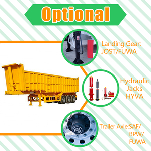 Remolque volquete trasero de 120 toneladas, 90t y 70 toneladas, remolque de carga de 100 toneladas - Product Image 4