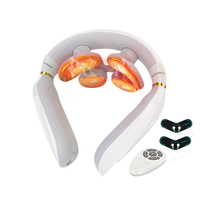 Masseur de cou portable intelligent sans fil à impulsions électriques pour la relaxation, certifié ISO13485
