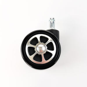 Universelle Möbelbeschläge 360 °   Schwenkbare PU-Rollen für Alle Standard-Bürostühle mit Netzrücken - Product Image 4