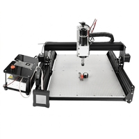 Routeur CNC de bureau 4540 3 axes, broche 500W, machine de gravure laser entièrement en aluminium pour bois, contreplaqué, MDF, nouveau tissu, ardoise, bambou