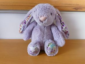 Tùy chỉnh Kawaii Fluffy Easter <span class=keywords><strong>Rabbit</strong></span> Monogram hoa Bunny đồ chơi sang trọng tai dài Bunny Búp bê thú nhồi bông đồ chơi trẻ em cho quà tặng - Product Image 4