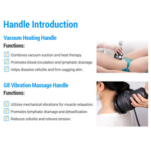 G5 G8 Masaje vibratorio muscular Reducción de celulitis Eliminación de grasa Pérdida de peso Máquina para esculpir moldear el cuerpo - Product Image 4