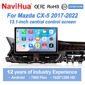 NaviHua Autoradio Multimédia Android 13,1 pouces pour Mazda CX-5 2017-2026 avec Carplay et GPS, Moniteur d'unité centrale, Nouvelle Version Améliorée - Product Image 3