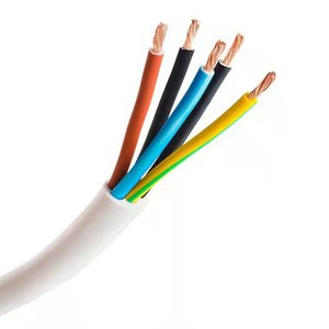 Câble flexible à âme en cuivre RVV, isolé et gainé en PVC, 300/500V, 2, 3 ou 4 conducteurs, câble d'alimentation électrique RVV - Product Image 1