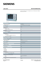 6ED1055-4MH08-0BA1 Siemens Fournisseur LOGO! Écran tactile HMI d'affichage texte 8 TDE