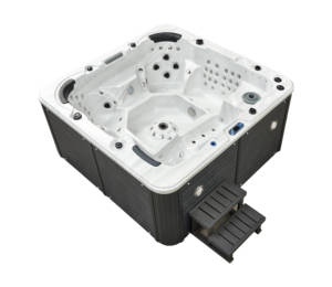 Spa <span class=keywords><strong>Jacuzzi</strong></span> extérieur pour <span class=keywords><strong>5</strong></span> <span class=keywords><strong>personnes</strong></span> avec coque en acrylique, bain à remous, baignoire spa, jets de massage hydromassants - Product Image 2