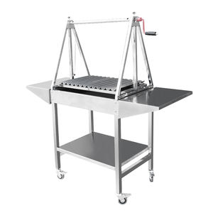 เตาบาร์บีคิวถ่านซานตามาเรียอาร์เจนตินาแบบสั่งทำขายส่ง เตาบาร์บีคิวสเตนเลสสตีล เตาบาร์บีคิวบราซิล - Product Image 2