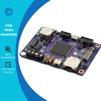 Circuit imprimé multicouche sur mesure OEM, impression de cartes en aluminium, fournisseur de flex Gerber, fabrication de cartes de circuits imprimés, assemblage de cartes PCBA