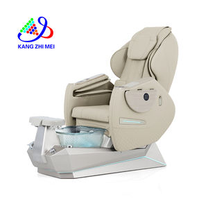 康美工場プロ仕様ネイルサロン家具パイプレスジェットフットスパマッサージマニキュアペディキュアチェア - Product Image 1