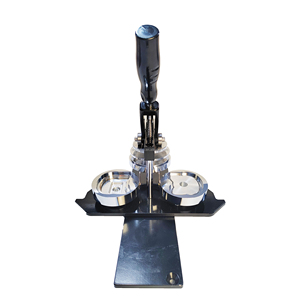 Con mèo lớn hình dạng huy hiệu Nhà sản xuất nút máy + Giấy cắt + 500Pcs huy hiệu bộ phận - Product Image 2