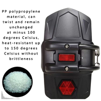 Réflecteurs de garde-boue arrière détachables pour moto CB400X/CB500X en polymère PP, design hexagonal réfléchissant, pièces de rechange