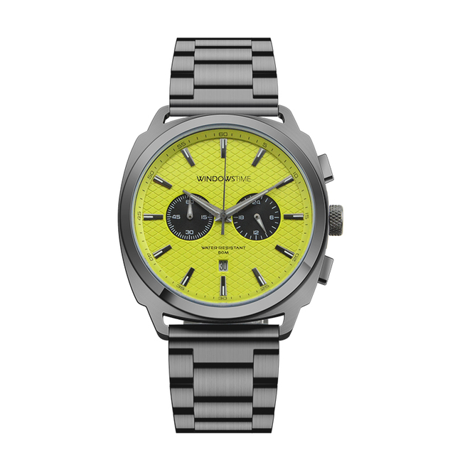 OEM ODM Custom Logo China Factory Good Quality Private Label Simple Luxury Men's Stainless Steel Quartz Movement Water Pointer