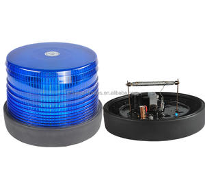 Lámpara giratoria de emergencia <span class=keywords><strong>LED</strong></span> azul de perfil medio resistente, luz estroboscópica de advertencia intermitente, luz de señal de mina WL247 - Product Image 3