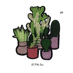 Wholesale Custom Cactus <b>Patch</b> for Clothes Iron on Plant Embroidered <b>Patches</b> Custom Embroidery <b>Patch</b> Badge Diy Accessary - Product Image 5