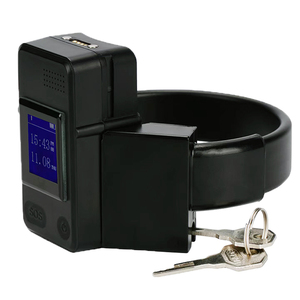 GPS không thấm nước không thể tháo rời dây đeo cổ tay màn hình cho Tù Nhân giả mạo bằng chứng lbs/Wifi định vị 4G LTE Mạng <span class=keywords><strong>Android</strong></span> App theo dõi - Product Image 5