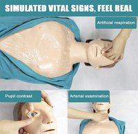 Mannequin de formation en RCP corps entier, modèle de science médicale du corps humain, mannequin de réanimation cardio-pulmonaire, mannequin de formation aux premiers secours