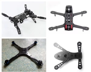 Drone <span class=keywords><strong>FPV</strong></span> serat karbon 3K, rangka Drone Quadcopter <span class=keywords><strong>FPV</strong></span> serat karbon 3K, tanda rangka 4 inci, 5mm, ketebalan lengan - Product Image 6