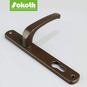 Cửa hiện đại tấm khóa đông Châu Âu thị trường màu nâu nhôm xử lý cho căn hộ sử dụng - Product Image 5