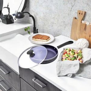 Serie Premium Sartén con tapa de vidrio Electrodoméstico de cocina - Product Image 2