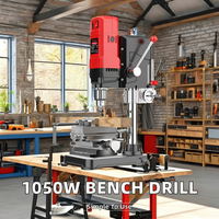 Perceuse de table CNC portable multifonctionnelle de haute précision pour le métal, le bois, le jade et les loisirs créatifs, état neuf, moteur 220V