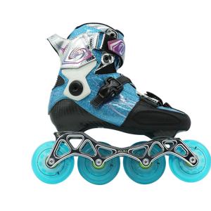 Patines de Velocidad en Línea Profesionales de Fibra de <span class=keywords><strong>Carbono</strong></span> Ruidonle para Adultos, <span class=keywords><strong>Ruedas</strong></span> de PU, Marco de Aleación de Aluminio, Zapatos de Patinaje - Product Image 1