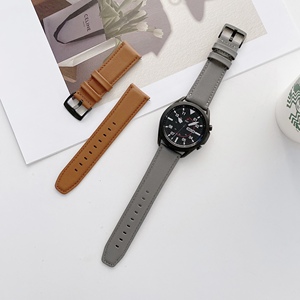 Cinturino in Vera Pelle BEEFLYPOWER per Smartwatch Samsung Huawei Galaxy Watch 3 4 5 Active2 <span class=keywords><strong>GT2</strong></span> <span class=keywords><strong>Pro</strong></span> - Product Image 6