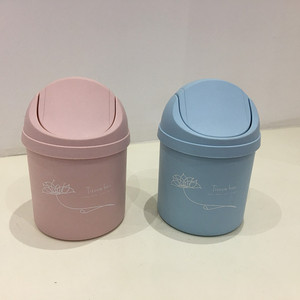 A buon mercato <span class=keywords><strong>Mini</strong></span> Desktop di Plastica <span class=keywords><strong>Cestino</strong></span> Con Coperchio - Product Image 1