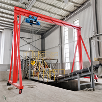 Mini-grue portique électrique légère de 1, 2, 3, 5, 10 tonnes pour entrepôt et atelier