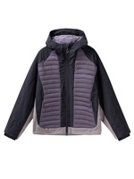 Blouson bomber fonctionnel léger en coton Sorona style montagne, coupe-vent et imperméable, color-block, streetwear