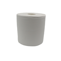 Vente en gros Rouleau de serviettes en papier recyclé 2 plis pour salle de lavage à séchage industriel des mains à 3 couches 12 paquets pour toilettes