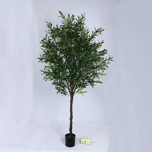 Grand <span class=keywords><strong>olivier</strong></span> artificiel réaliste de 6 pieds Décoration de jardin en plastique presque naturel Grand faux <span class=keywords><strong>olivier</strong></span> en <span class=keywords><strong>pot</strong></span> à vendre - Product Image 5