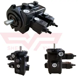 Free Shipping Taiwan KCL Vane Pump Adjustable Variable Displacement VP-12-12/-15-15 Hydraulic Single Vane Pump Tandem Oil Pump