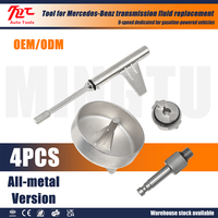 MT-TOOLS fabricant fournit un outil de remplissage d'huile de transmission en métal en acier spécifique pour Mercedes Benz 725.0 avec 1 an de garantie