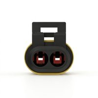 Connecteur Faisceau de Câbles Femelle TE Connectivity AMP Superseal 1.5 Série 282080-1, Pas de 6 mm, 2 Broches, PA66 Noir, 14A 24V