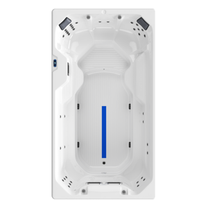 Piscina de Natación Acrílica Rectangular VIRPOL RL-SM40 de 4m, <span class=keywords><strong>para</strong></span> Exteriores, Elevada, con Gabinete de WPC, Sistema de <span class=keywords><strong>Contracorriente</strong></span>, Filtro de Ozono y Jets - Product Image 5
