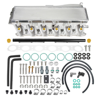 Collecteur d'admission CNC KYOSTAR en aluminium 120 mm pour moteur BMW B58 GEN1, état neuf, mise à niveau d'injection directe, optimisation du turbo