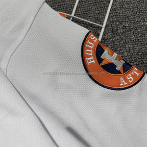 Camiseta de Béisbol con Logotipo Personalizado, Bordado Artesanal, Moda, Manga Corta, Transpirable, 100% Poliéster, Anti-UV, Secado Rápido, Estilo Neutral - Product Image 2